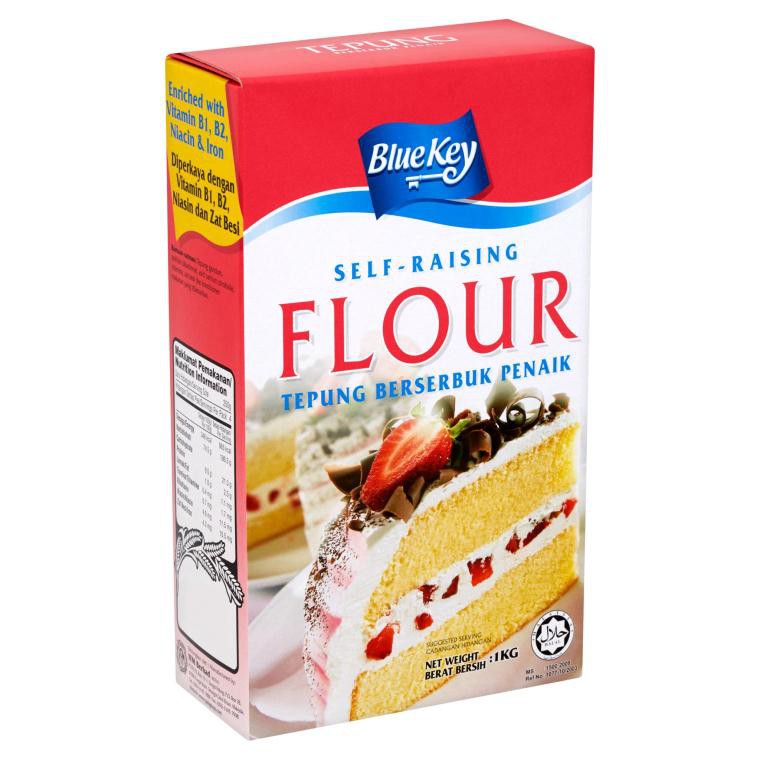 TEPUNG PENAIK/Self Raising Flour BlueKey 1kg/pack