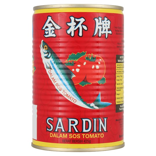 SARDINES In Tomato Sauce King Cup 425g/tin