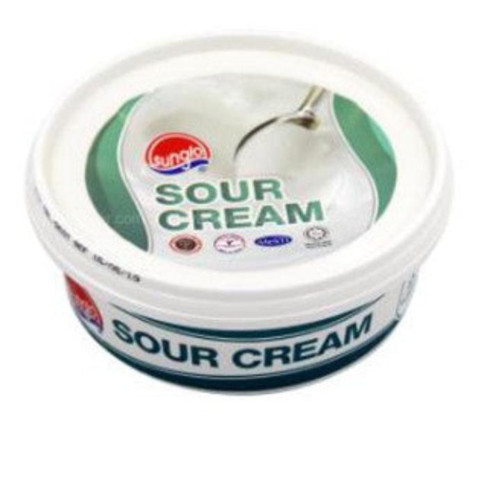 SOUR CREAM Sunglo 210g/tub