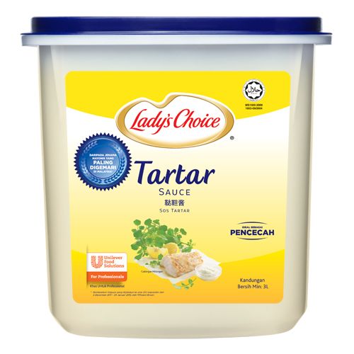 TARTAR SAUCE Lady's Choice 3 liter/tub