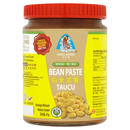 TAUCU WHOLE SWEET Soya Bean Angel 475g/bottle