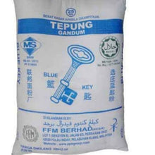 TEPUNG GANDUM/Wheat Flour Kunci/BlueKey 25kg/bag