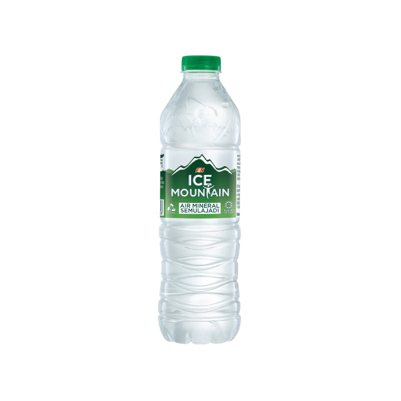 MINERAL WATER IceMountain 600ml x 24 bottles/carton